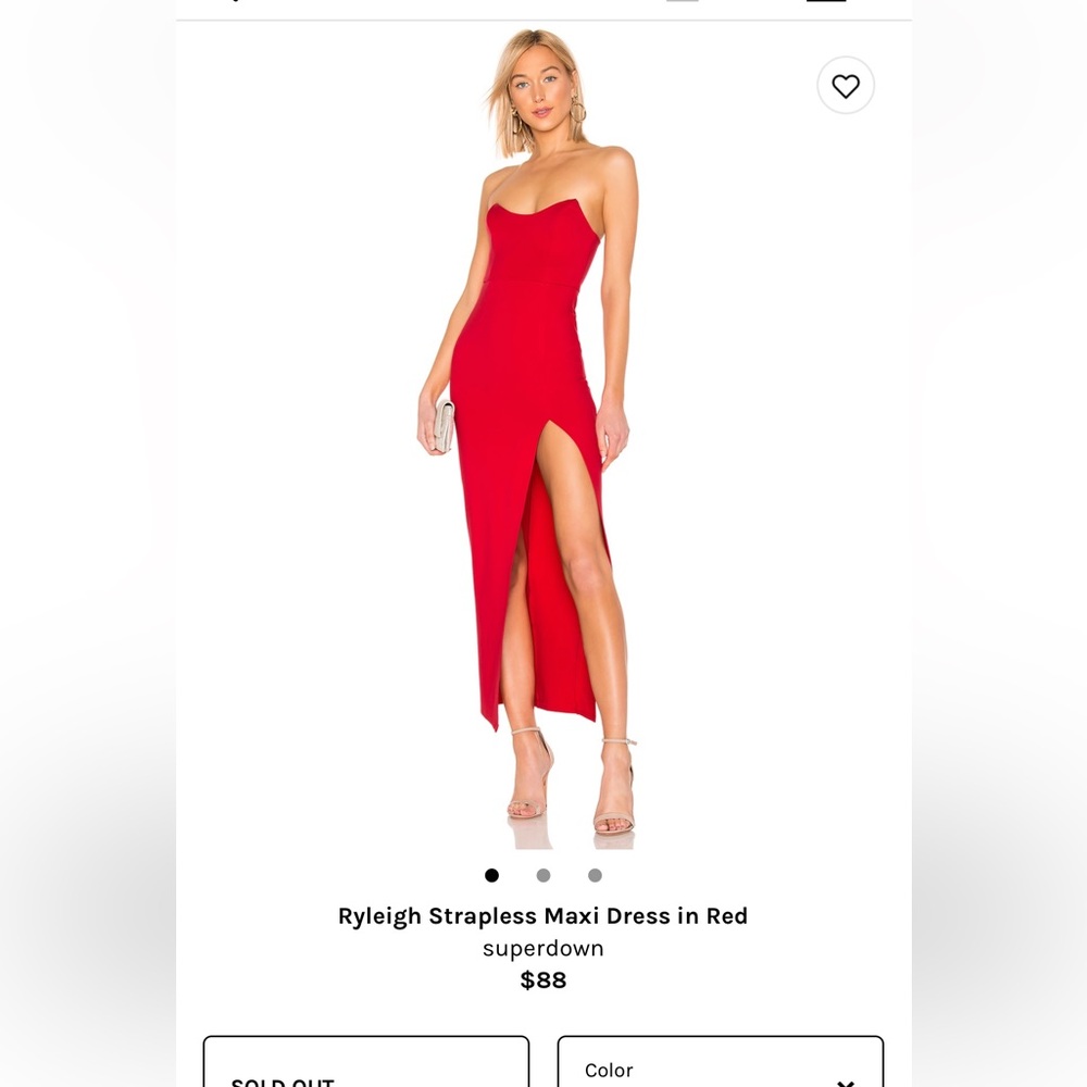 SUPERDOWN DRESS